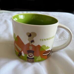Tennessee State Mug (14oz), Large, Green